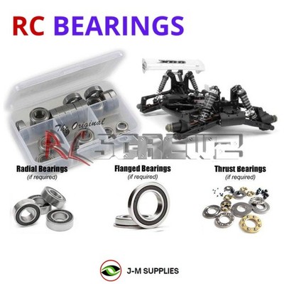 RCScrewZ Rubber Shielded Bearings xra011r for XRAY NT18 1/18 Nitro #380200 | KIT