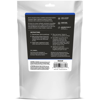 Gear Aid ReviveX Leather Boot Care Kit Shoe Cleaner & Waterproofing Conditioner