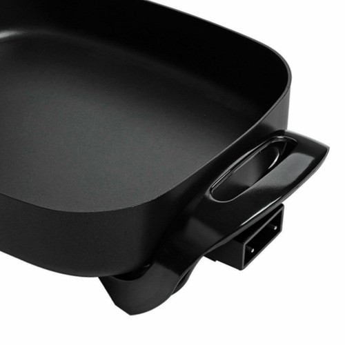 Caynel 16 Inch Non-stick Electric Skillet with Glass Cover  16" x 12" x 3"