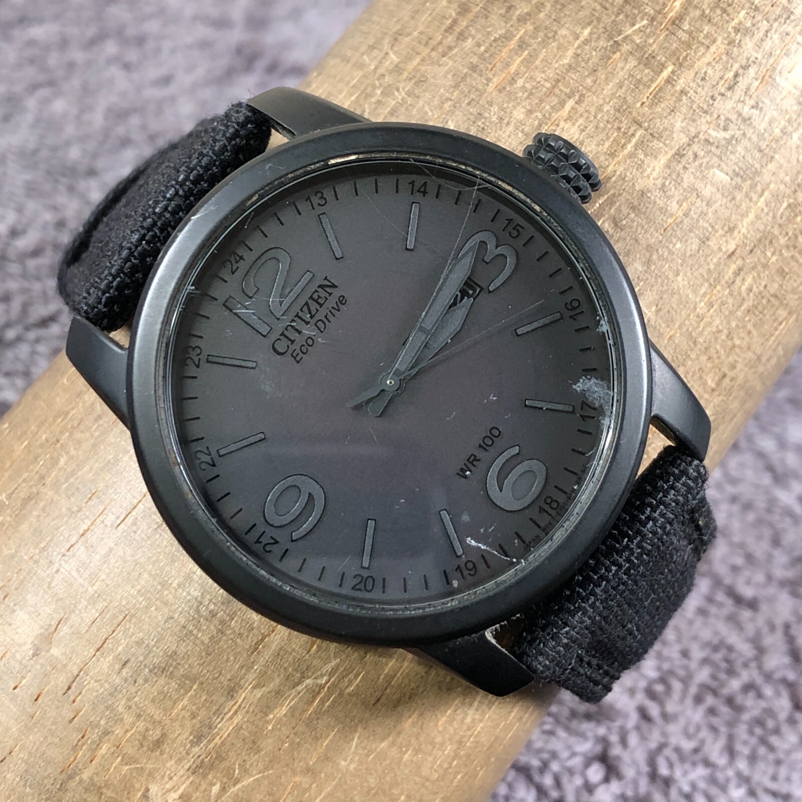 CITIZEN Eco-Drive H100 グリーン文字盤 Citizen Eco-Drive Green Dial Men's Watch BM7551-84X
