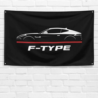 For Jaguar F-Type 2013-2020 Car Enthusiast 3x5 ft Flag Birthday Gift Banner
