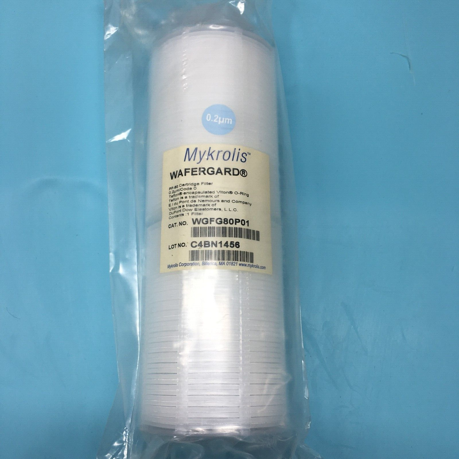 MYKROLIS WGFG80P01 WAFERGARD PF80 CARTRIDGE FILTER, 0.2UM, C4BN1456, 116274