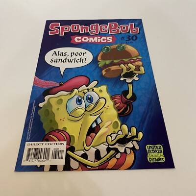 SPONGEBOB Comics # 30 ~ Hamlet Cover ~ SPONGE BOB SQUAREPANTS Comic Book