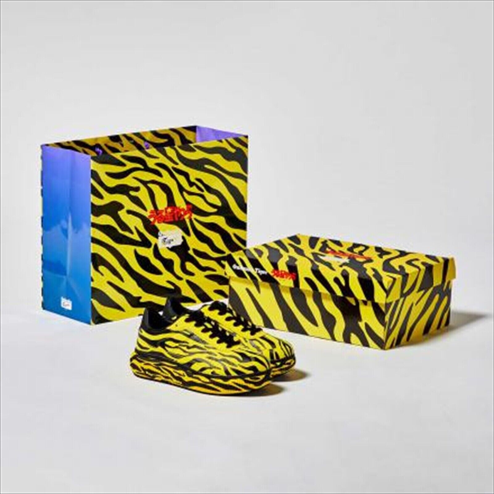 Pre-owned Asics Lum Onitsukatiger Delecity Yellow Black 1183c073-750 Us 8 1/2 26.5cm W/box