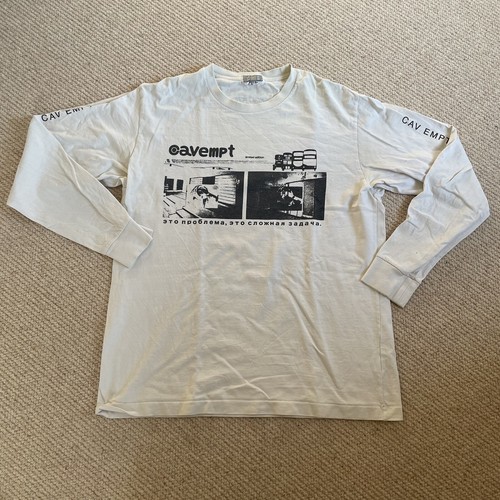 トップス CAV EMPT C.E LONG SLEEVES T-shirt L Cav Empt CAV EMPT CE!X LONG SLEEVE T | Grailed