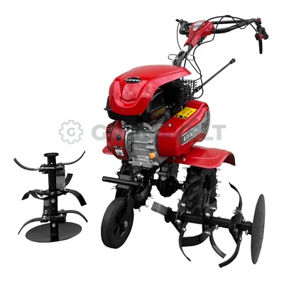 Motorhacke Loncin LC750 6 PS Benzinmotor Fräse Gartenhacke Bodenfräse Kultivator