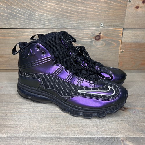 Nike Air Max Jr Ken Griffey Purple Metallic 443965-050 GS Nike Air Max Jr Ken Griffey Purple Metallic 443965-050 GS