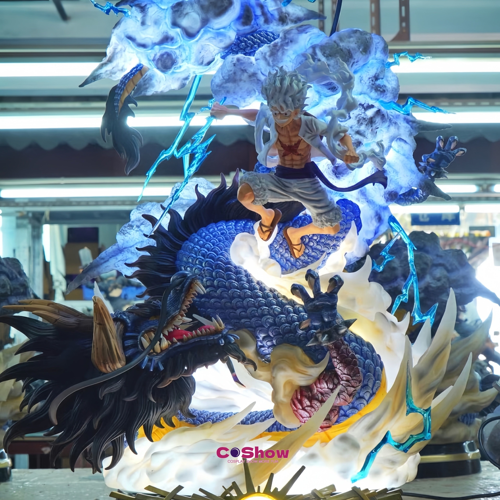 Nika Luffy vs transfur Kaido フィギュア Nika Luffy vs transfur Kaido フィギュア ZZDD STUDIO – ONE