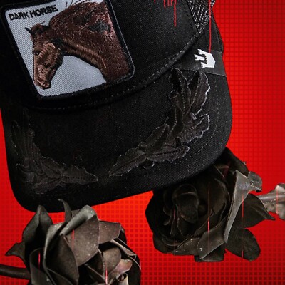 Goorin Bros The Farm Animal Trucker DARK HORSE ALL BETS ARE OFF SNEAKY Drops USA