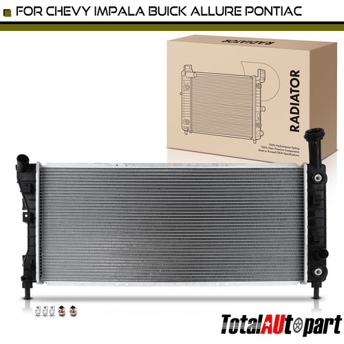 Radiator w/ Oil Cooler for Chevrolet Impala 2004-2005 Pontiac Buick Auto Trans