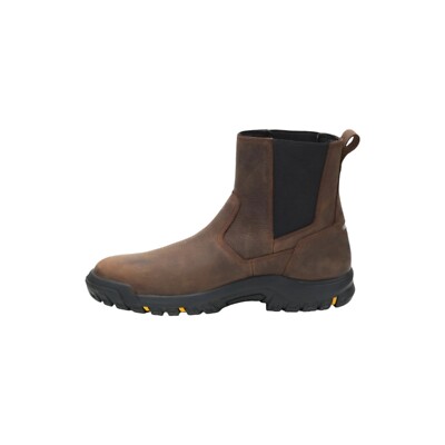 Caterpillar CAT Men's Wheelbase Soft Toe Work Boot Shoes Brown Various Sizes