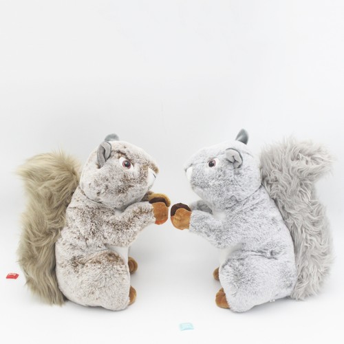 grey squirrel soft toy
