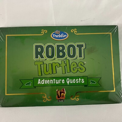 SEALED!  Thinkfun Robot Turtles Expansion Pack ONLY ''Adventure Quests'' Ages 4+