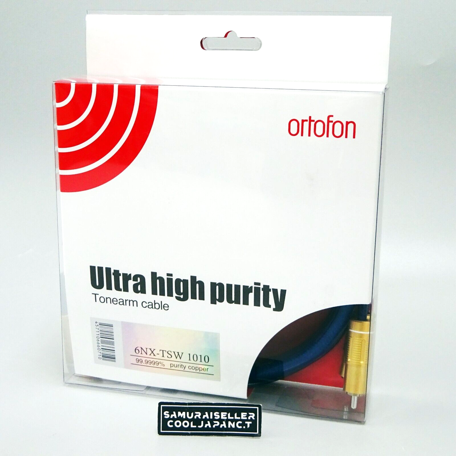 6NX-TSW-1010 Official Ortofon Tonearm cable RCA - 5 pin
