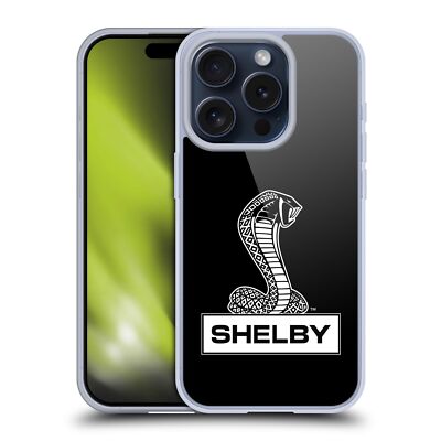 OFFICIAL SHELBY LOGOS GEL CASE COMPATIBLE WITH APPLE iPHONE PHONES & MAGSAFE