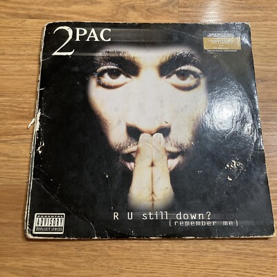 2PAC Tupac R U STILL DOWN? Vinyl Record 3LP Original Edition 1997 01241-41628