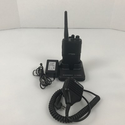 One MOTOROLA Radius SP21 Two Way Walkie Talkie Radio W/ Charger 4.F3. Buy it now for 54.99