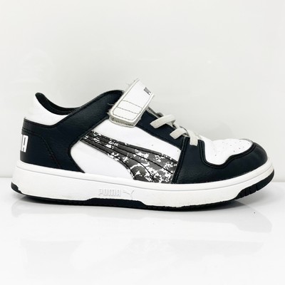 

Кроссовки Puma Boys Rebound Layup 382098-01 Белая Повседневная Обувь Размер 1C, Белый, Rebound Layup