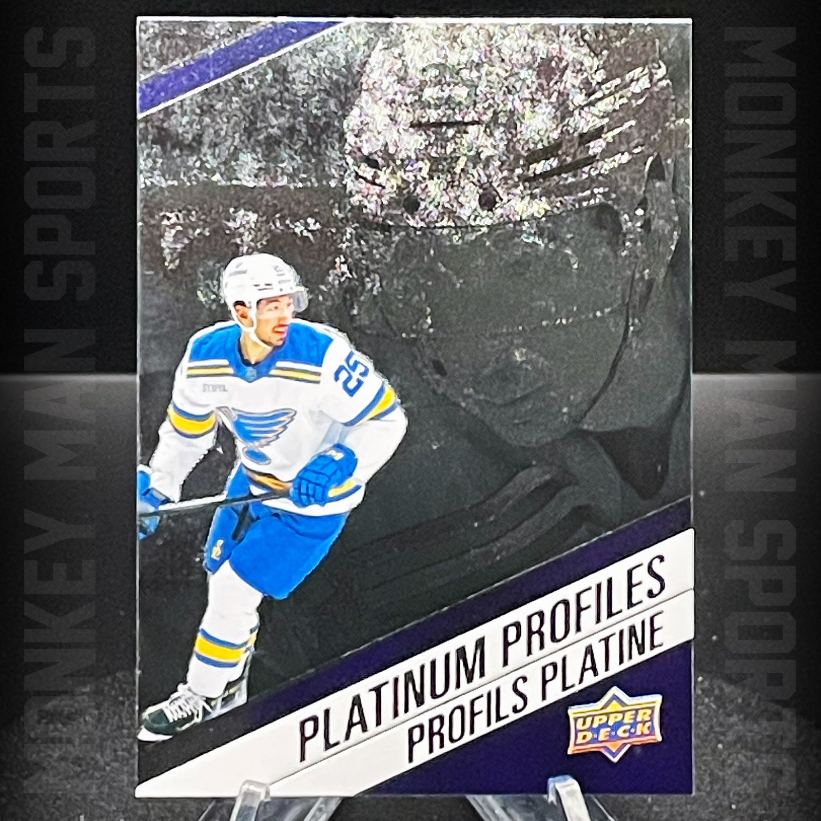 2026-27 Tim Hortons - Jordan Kyrou - PLATINUM PROFILES #PP-2 BLUES MINT