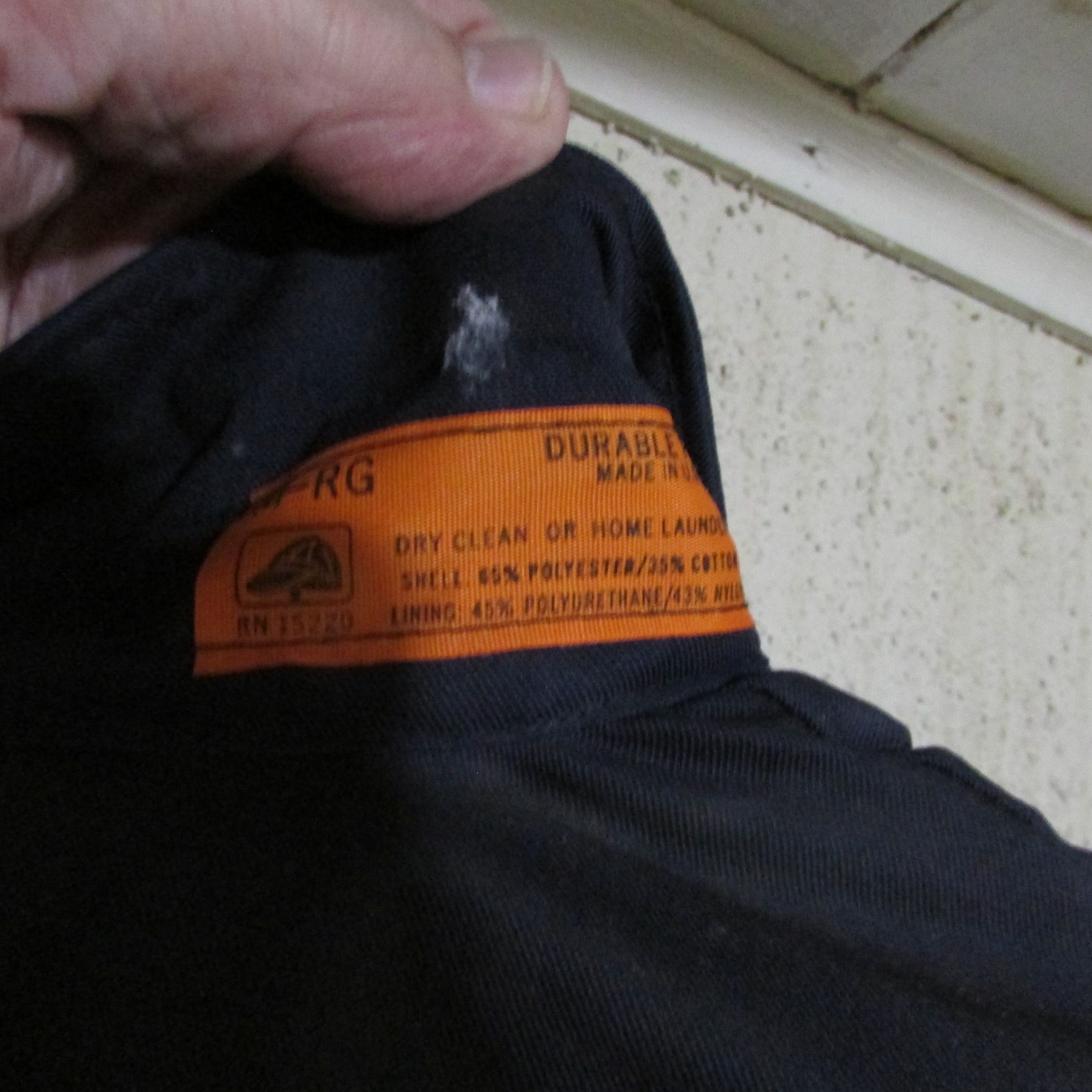 NOS Vintage 70’s milkman milk bottle delivery Advertising jacket BRIDGEMAN DAIRY