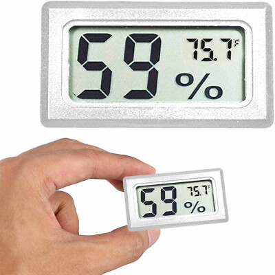 Hygrometer Digital Indoor Humidity Gauge With Temperature Meter Sensor