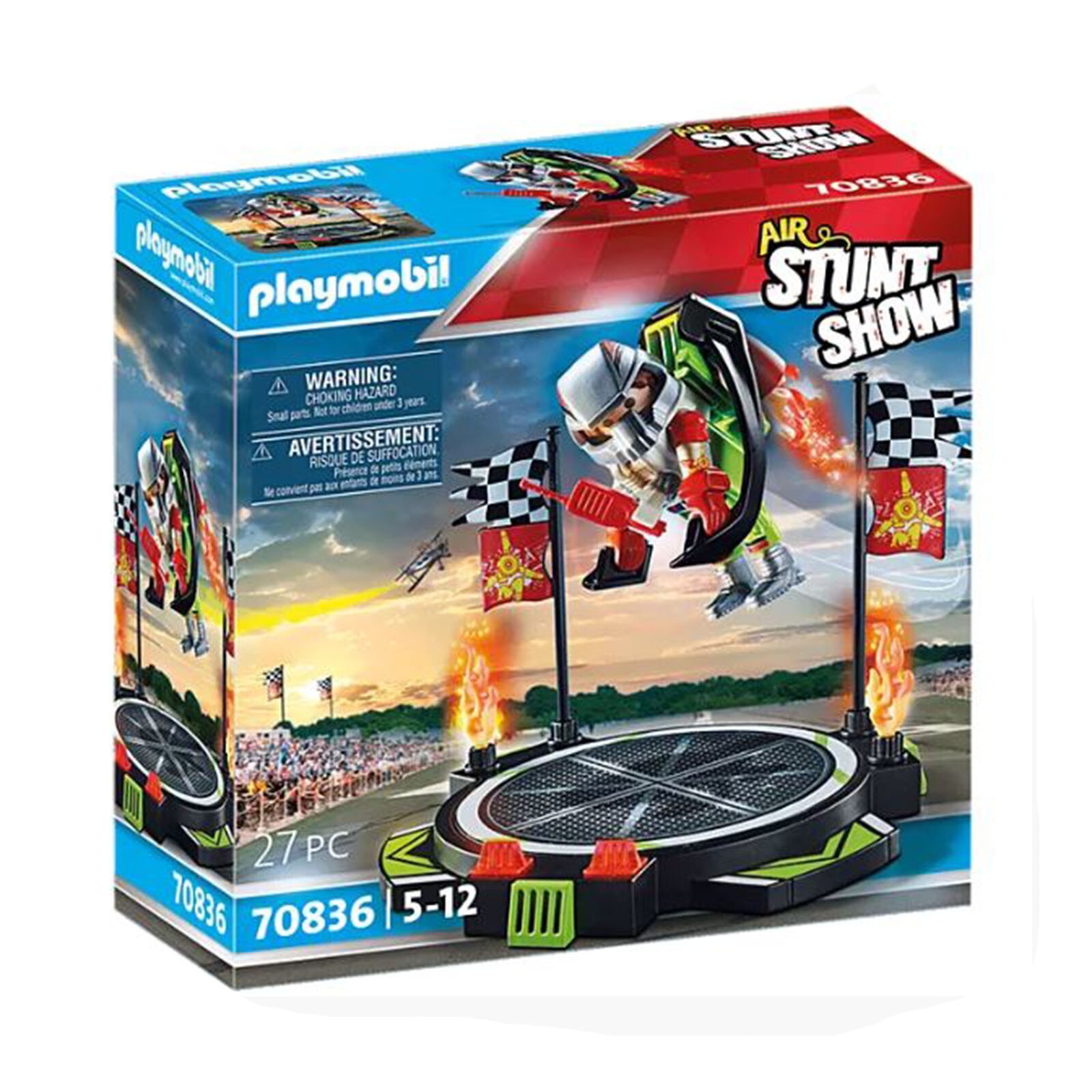 Конструктор Playmobil Air Stunt Show Каскадер с реактивным ранцем 71063 НОВЫЙ В НАЛИЧИИ