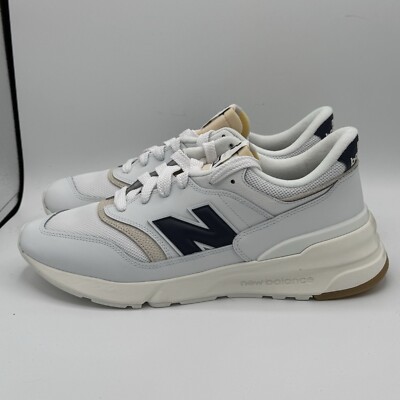 New Balance 997R U997RGC Mens White Leather Lace Up Lifestyle Sneakers Shoes
