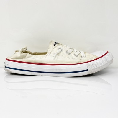 Converse Womens CT All Star Shoreline 537084F Белые повседневные кроссовки, размер 9