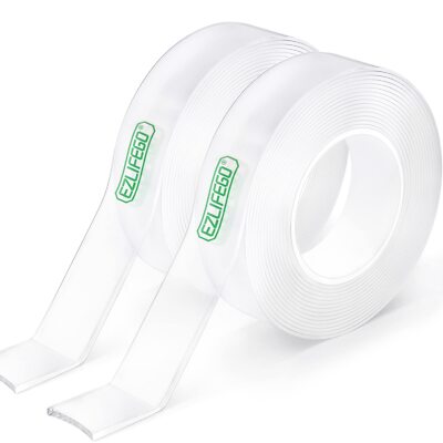 EZlifego Double Sided Tape Heavy DutyExtra Large Pack of 2 Total 396 Inch Nan...