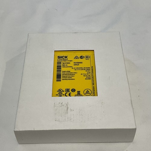 セキュリティ・セーフティ sick hack SICK D-79183 Waldkirch/ FX3XTIO84002 Safety IO Module
