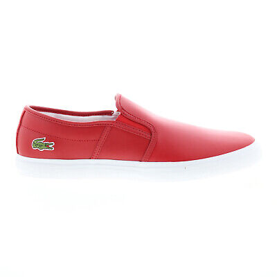 Lacoste Tatalya 0721 2 P CMA Мужские красные кожаные кроссовки Lifestyle