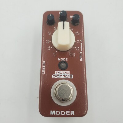 Mooer Micro Series Pure Octave guitar effect pedal