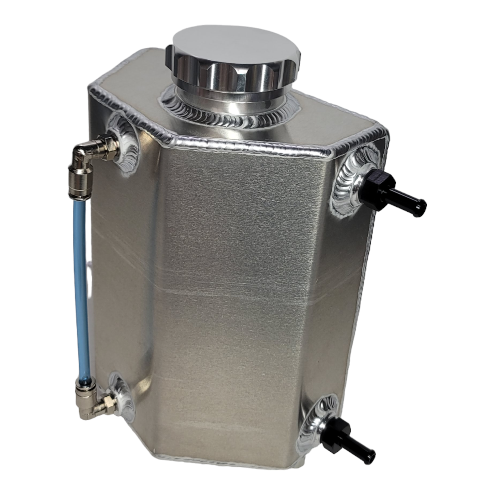 STRAIGHTBOOST Aluminum Coolant Overflow Tank Bottle for 84