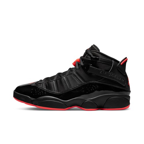 

[322992-066] Mens Air Jordan 6 RINGS ЧЕРНЫЙ ИНФРАКРАСНЫЙ, Black/black/infrared 23