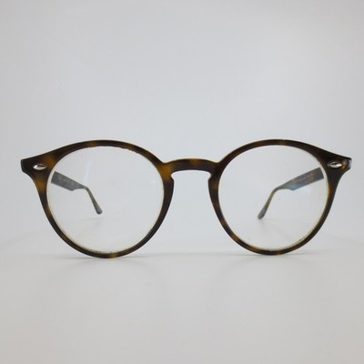 Ray-Ban RB 2180 710/73 Dark Havana Tortoise Round Eyeglasses Frames 49-21 145