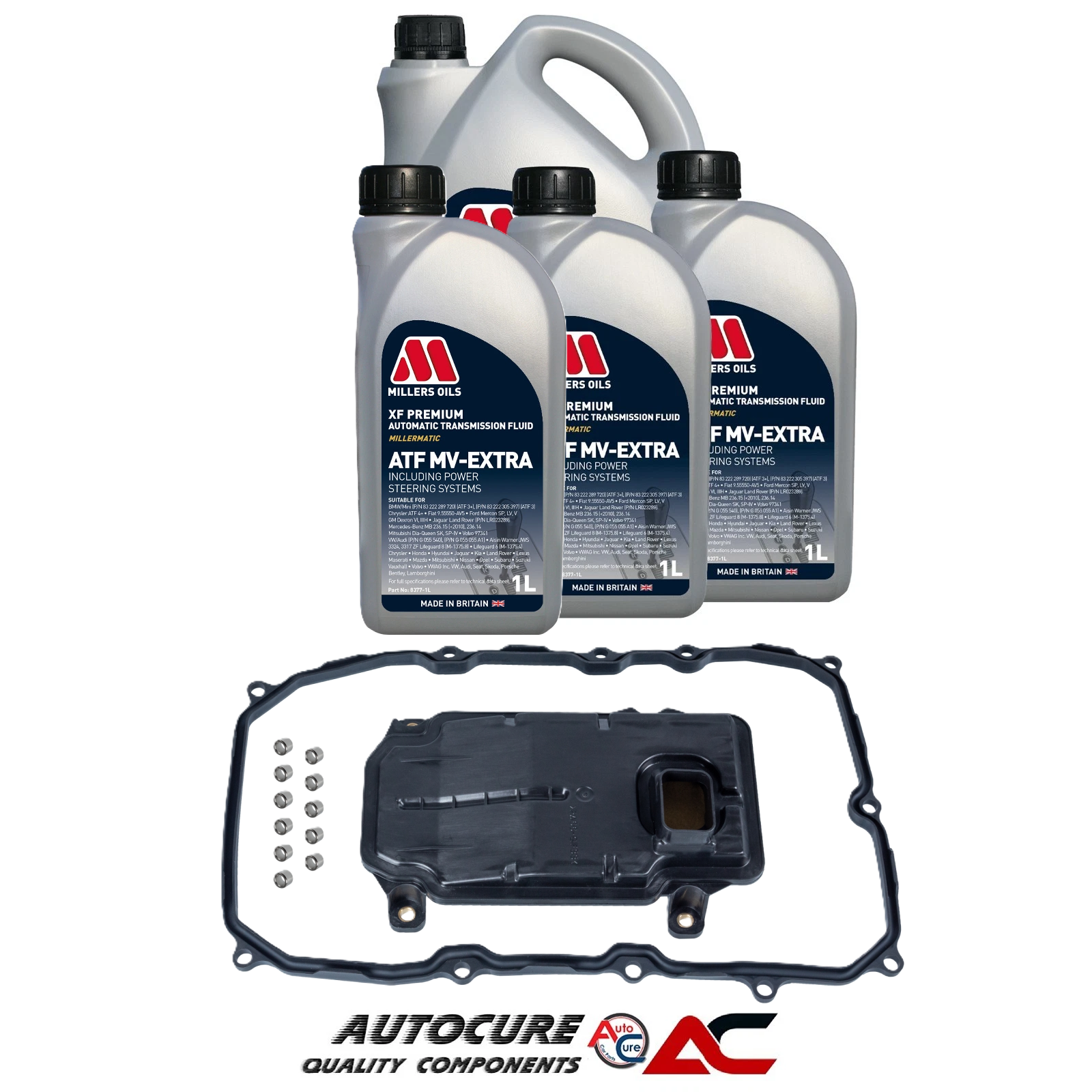 FOR AUDI Q7 3.0L TDI (MK1) AUTO TRANSMISSION SERVICE KIT FILTER & 8L OIL
