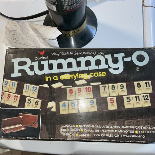 Vintage Rummies Mid Century Z Game W/ Case Complete | eBay
