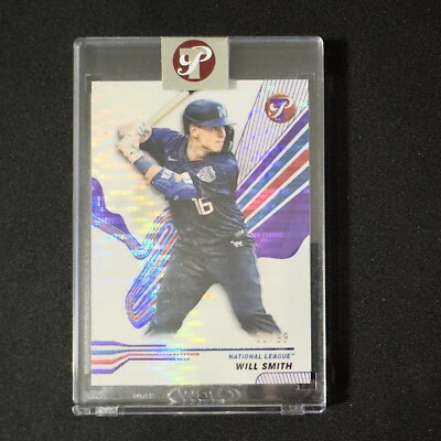 Will Smith 2024 Topps Pristine #274 Purple Pristine /99 Encased LA Dodgers MLB