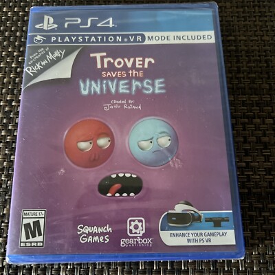 Trover Saves the Universe (Sony PlayStation 4 PS4) Brand New Factory Sealed