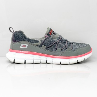 

Skechers Womens Sport Synergy 11867TX Серые повседневные кроссовки, размер 7,5, Серый, Sport Synergy