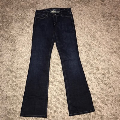 Levi39s Jeans Capital E Swank Low Slim Boot Womens Sz 26 4029 x 32quot41 Long Dark