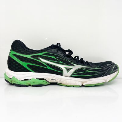 Mizuno Mens Wave Catalyst 410748 9073 Черные кроссовки для бега, размер 12