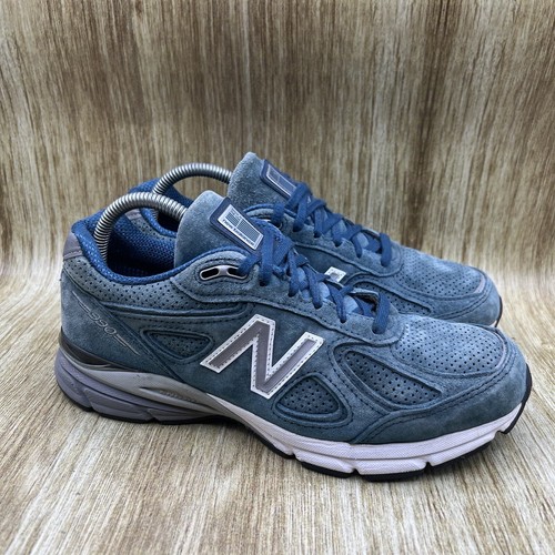 New Balance 990 v4 North Sea M990NS4 Aqua Navy Running Shoes Men's Size 8 |  eBay
