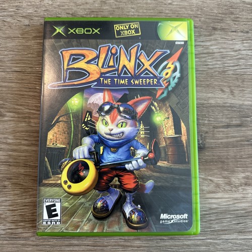 Blinx The Time Sweeper Xbox Complete CIB