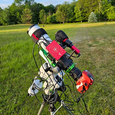 Astrophotography - Visual Observing kit with camera, telescope and goto tracker
