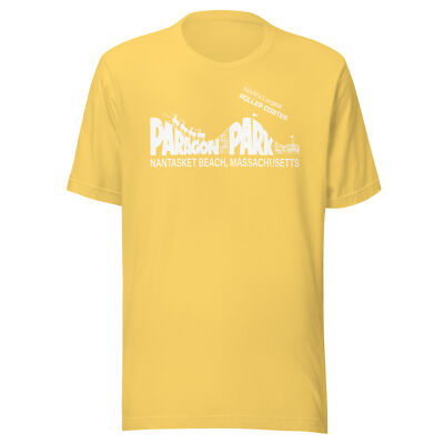 Paragon Park T-Shirt - Nantasket Beach Hull, Ma | Retro 1980s Amusement Park Tee