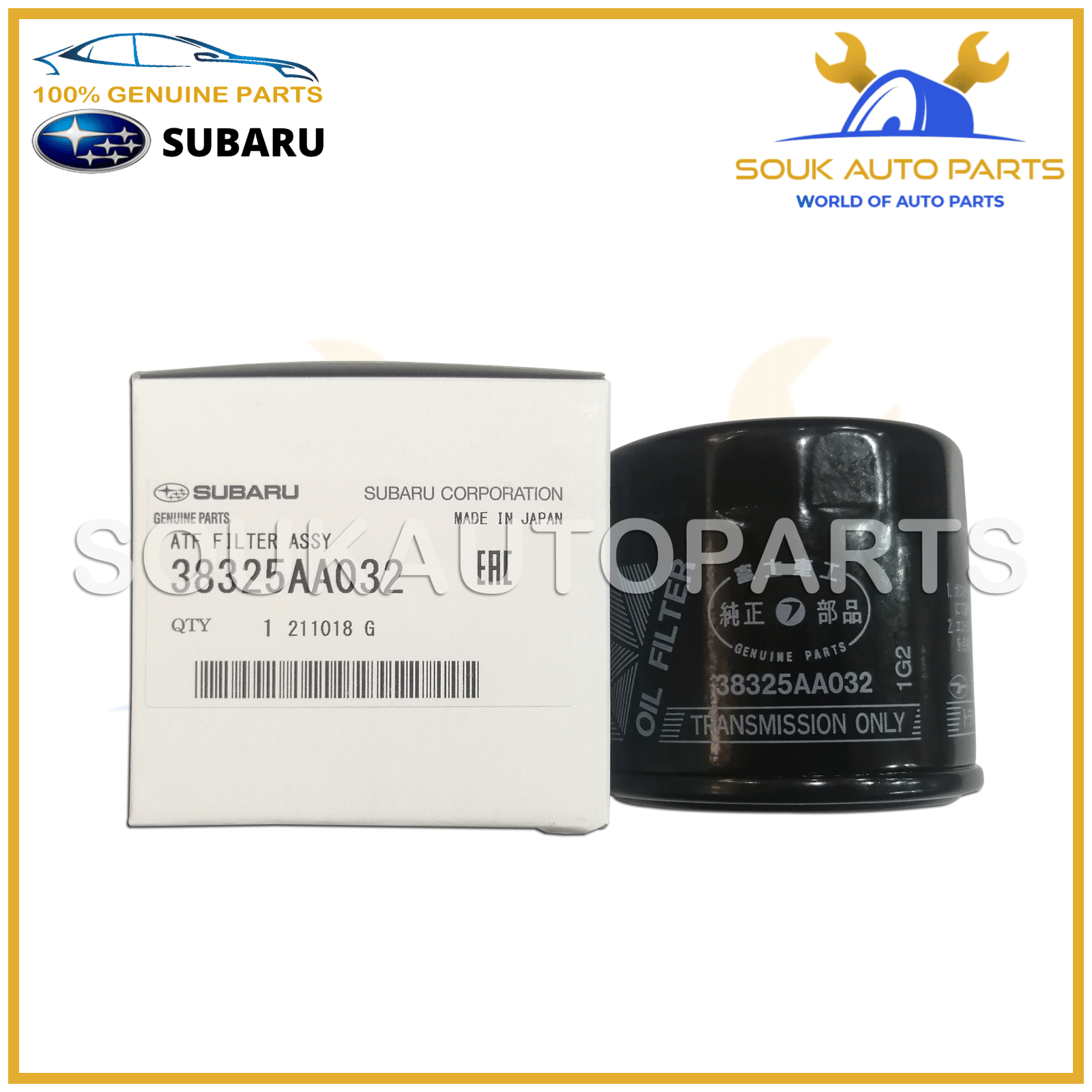 38325-AA032 Genuine Subaru AUTOMATIC TRANS FLUID FILTER, ATF