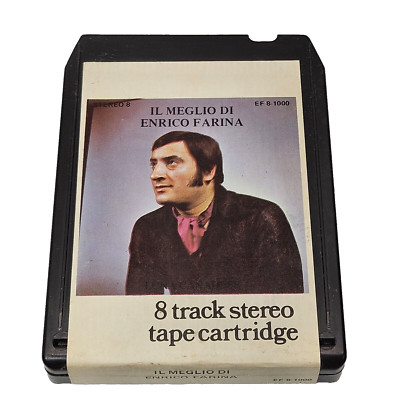 IL MEGLIO DI ENRICO FARINA (8-Track, E.F. Records) EF 8-1000