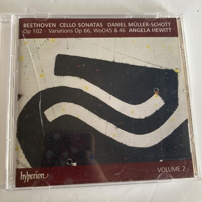 BEETHOVEN: CELLO SONATAS, OP. 102; VARIATIONS-Daniel Muller-Scott Cello-CD-2009