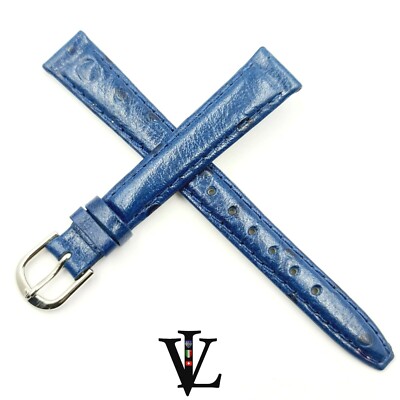 VINTAGE - 13 MM - STRAP - LEATHER - SWISS WATCH - BRACELET - NEW OLD STOCK